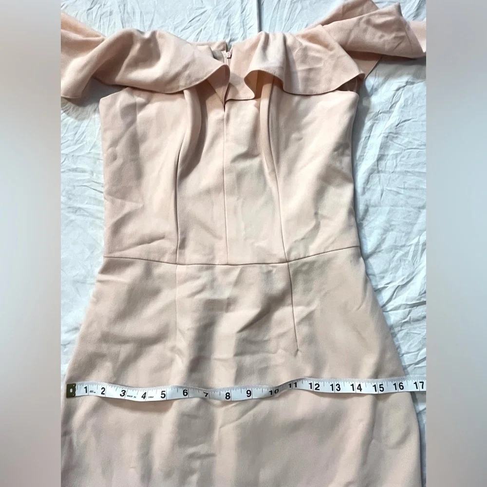 Miss Selfridge Pink/Cream Colored Women’s Size 4 Dress Preloved - Picture 6 of 12